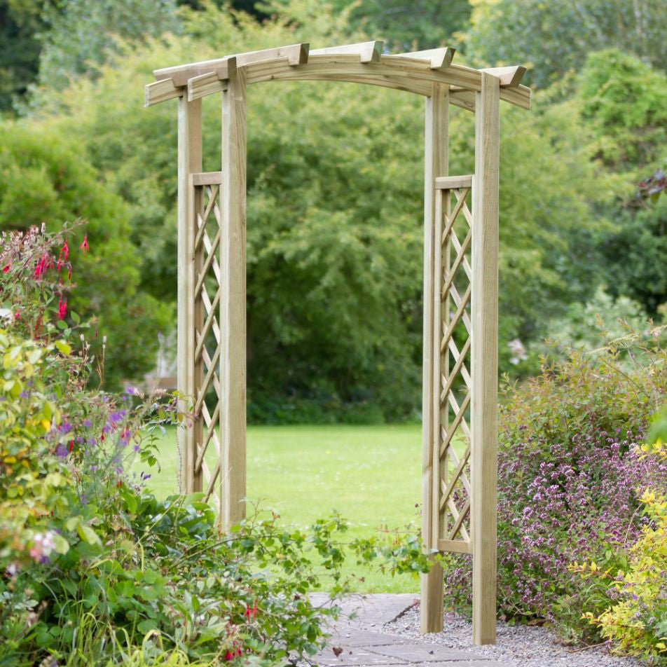 Zest Wooden Garden Arch | Starlight Arch