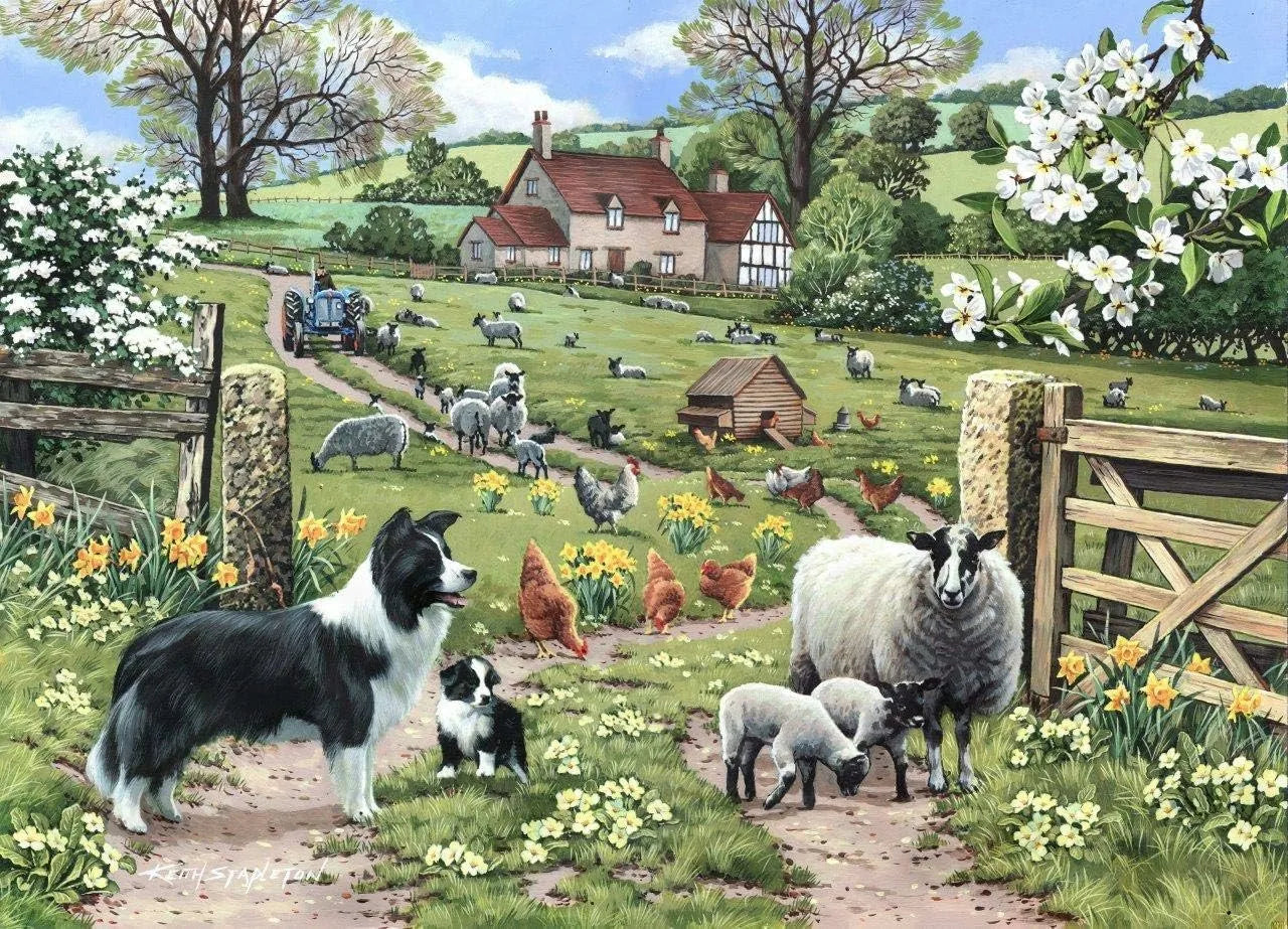 House of Puzzles Early Learning 1000 Piece puzzle