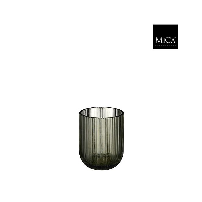 Mica Merlot Drinking Glass Grey
