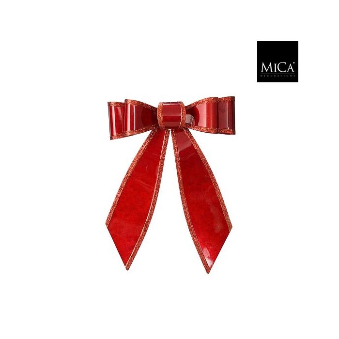 Mica Bow Hanging Red 33 x 9 x 46cm