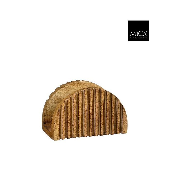 Mica Mango Wood Napkin Holder
