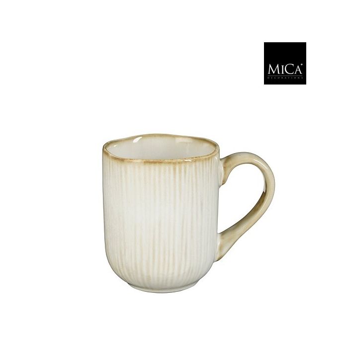 Mica Nusa Stoneware Mug Off White