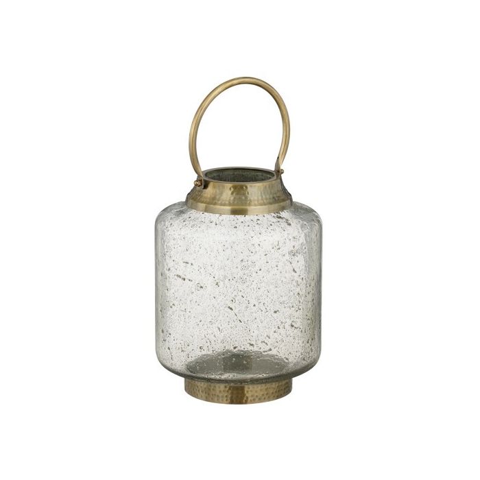 Mica Yiva Lantern Glass Antique 29 x 21cm