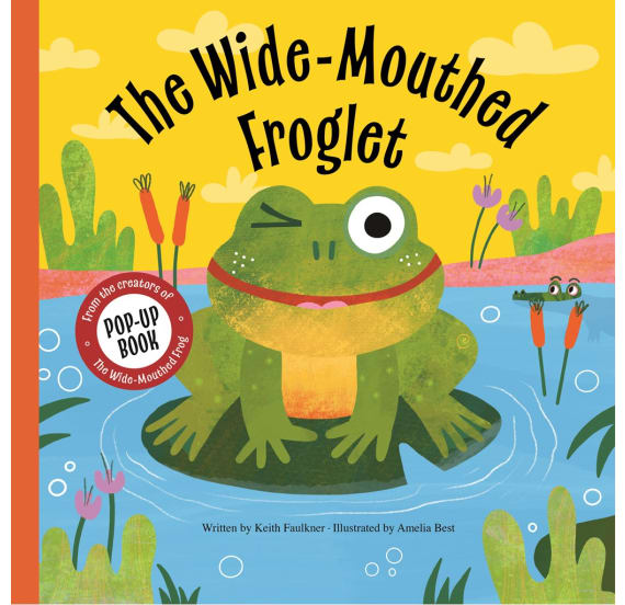 Pop Up Wide Mouthed Froglet Book