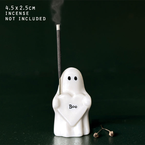 East of India Ghost Incense Holder-Boo