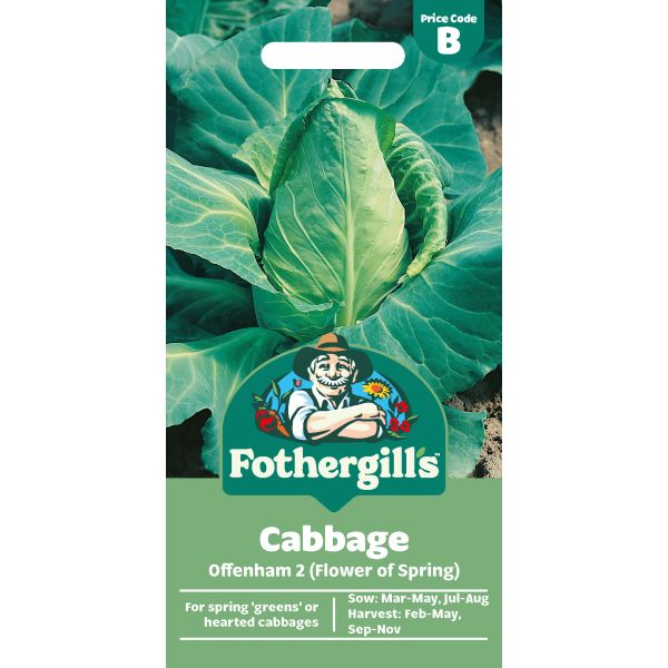 Mr Fothergills Cabbage Offenham 2 (Flower Of Spring)