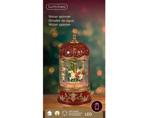 Lumineo LED Water Spinner Carousel 22.5cm