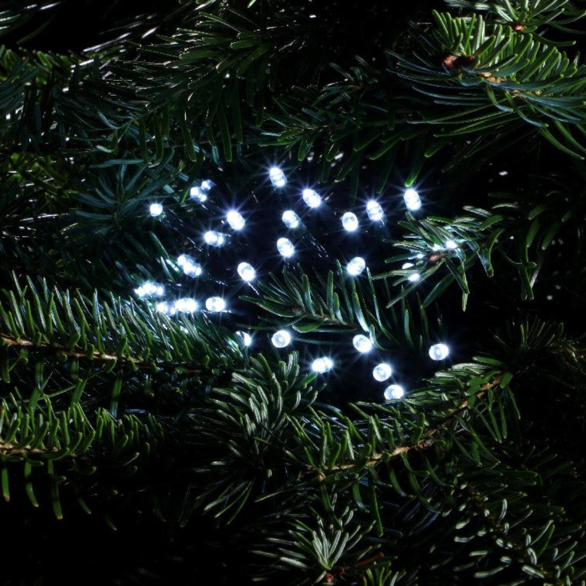 Noma Multifunction String Lights White With Green Cable