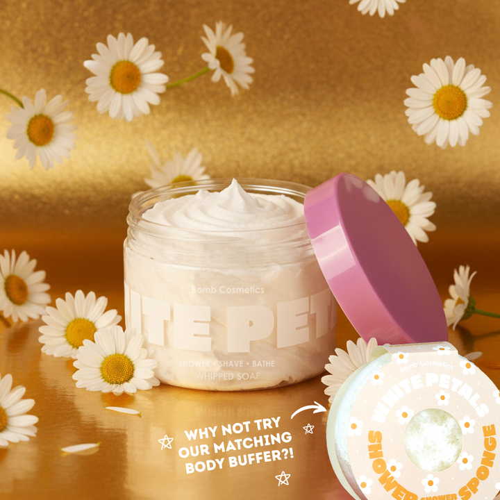 Bomb Cosmetics White Petals Whipped Soap