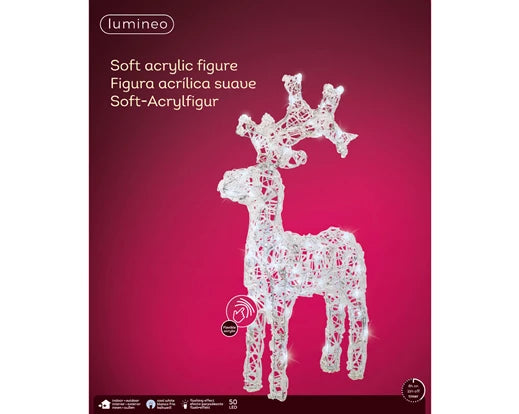 Lumineo Soft Acrylic Deer Outdoor LED