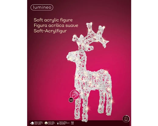 Lumineo Soft Acrylic Deer Outdoor LED