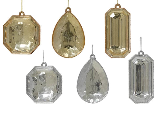 Kaemingk Ornament Polystyrene 6 Assorted