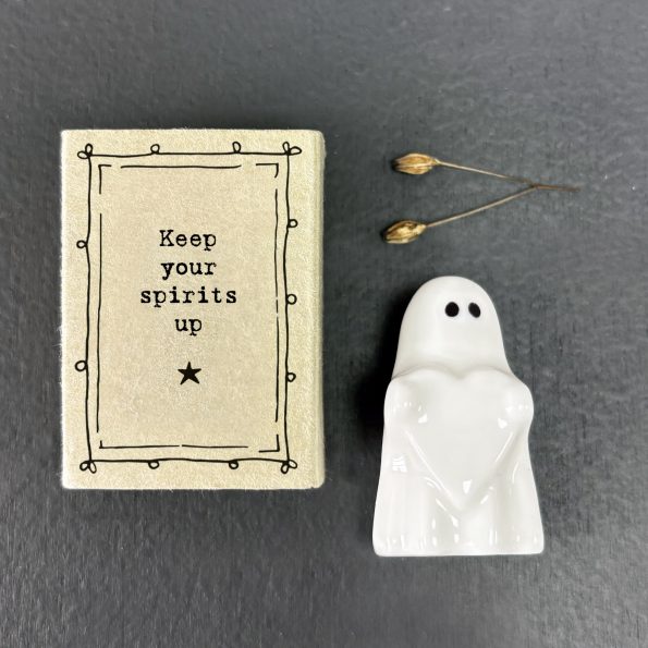 East of India Matchbox-Ghost Spirits Up