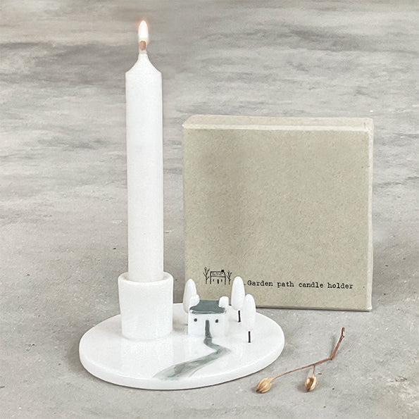 East Of India Candle Holder Garden Path