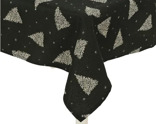 Decoris Tablecloth Tree Print Green 180cm x 140cm
