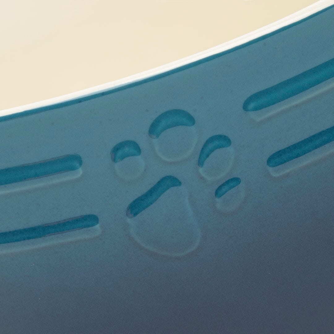 Scruffs Ombre Food Bowl Blue
