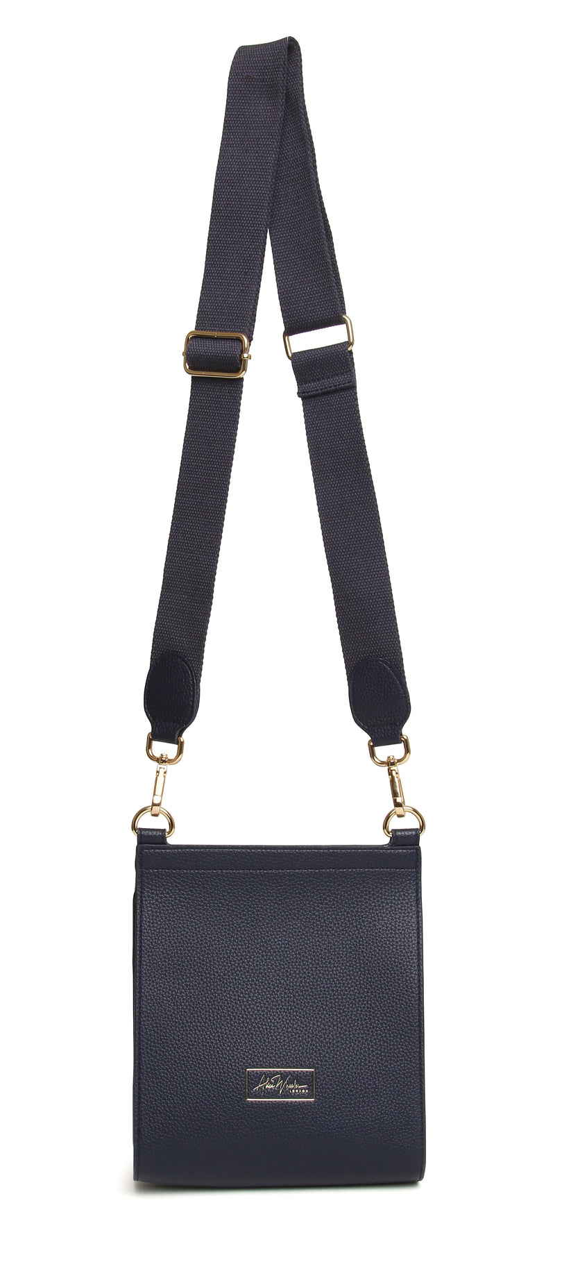 Alice Wheeler Bloomsbury Crossbody Bag Navy