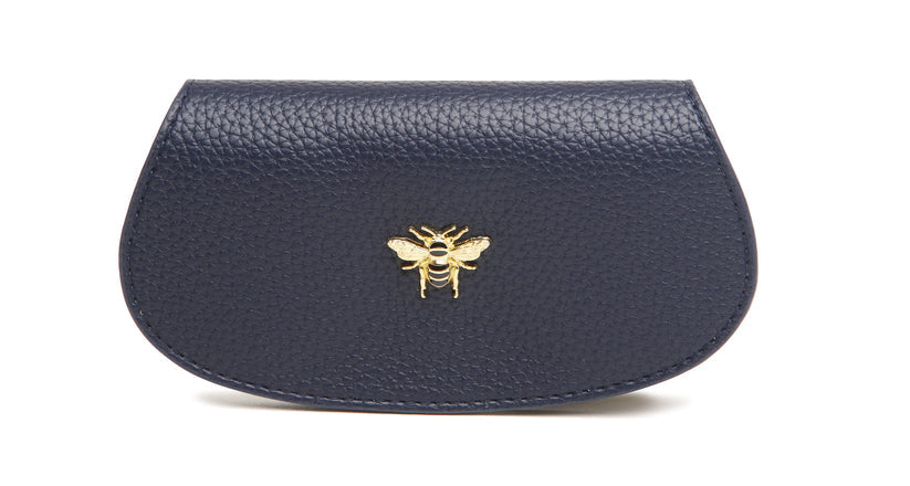 Alice Wheeler Glasses Case Navy