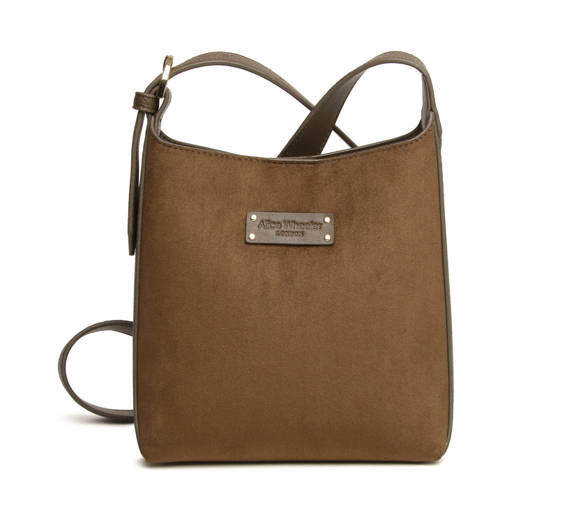 Alice Wheeler Kensington Mini Hobo Olive