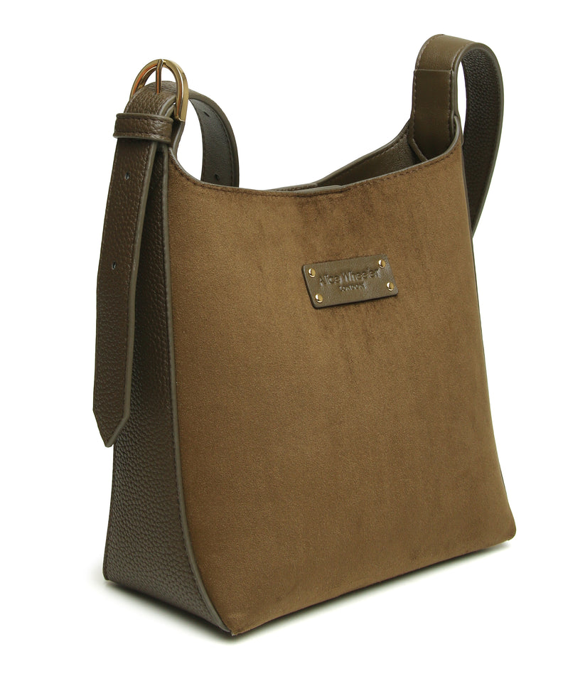 Alice Wheeler Kensington Mini Hobo Olive