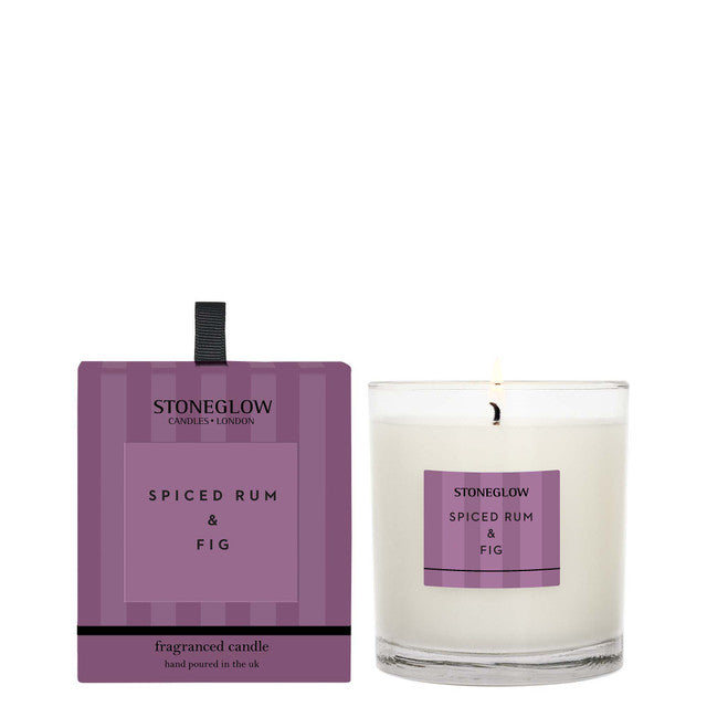 Stoneglow Tumbler Candle Spiced Rum & Fig