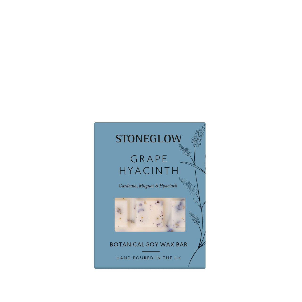 Stoneglow Botanical Wax Melt Bar Grape Hyacinth