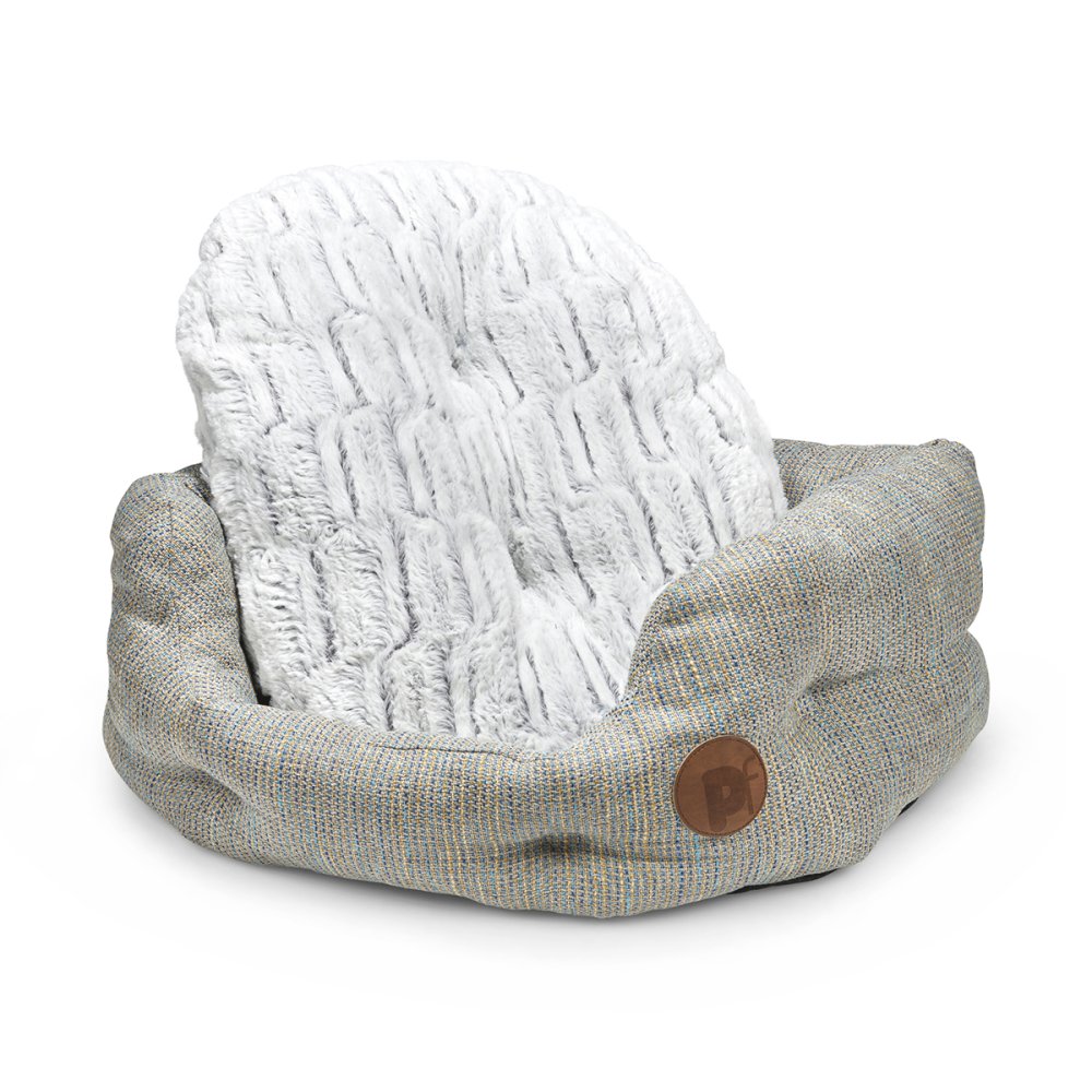 Petface Meadow Weave High Oval Pet Bed Small