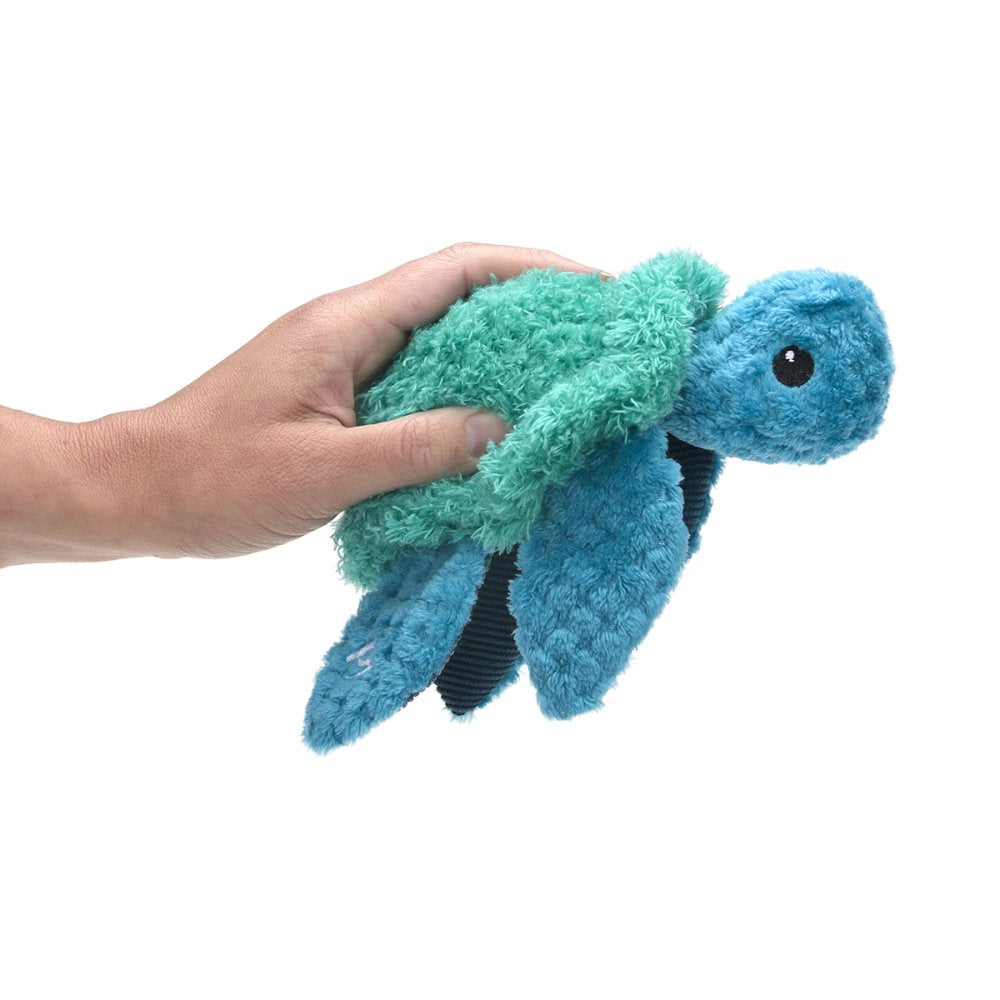 Little Petface Talulah Turtle Plush Dog Toy