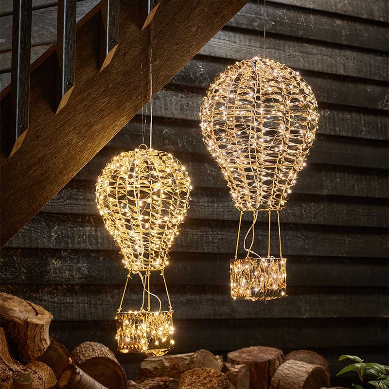 Smart Garden GoldTwist Hot Air Balloon - 60cm  LV