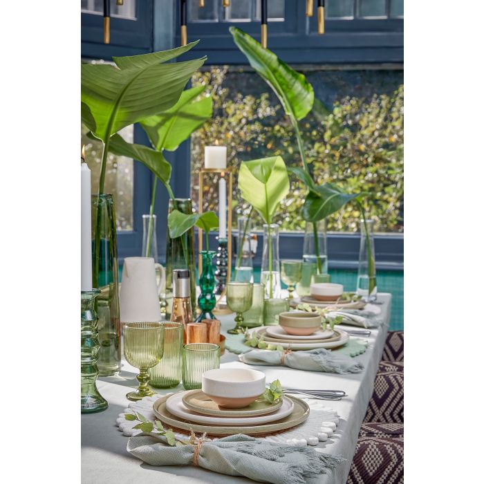 Mica Nika Stoneware Plate Green 27cm