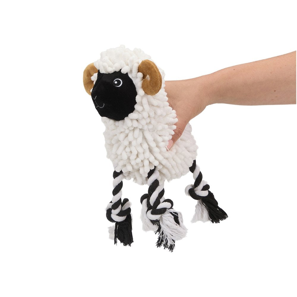 Petface Buddies Noodle Ram Plush Dog Toy