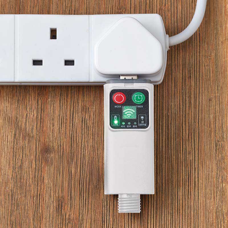 Smart Garden TwoTone Rechargeable String Lights - 100 LEDs - Warm/Cool
