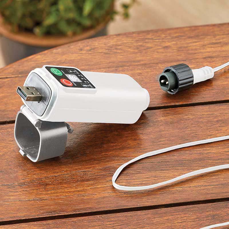 Smart Garden TwoTone Rechargeable String Lights - 100 LEDs - Warm/Cool