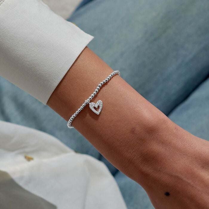 Joma Jewellery With Love Silver Plated Bracelet