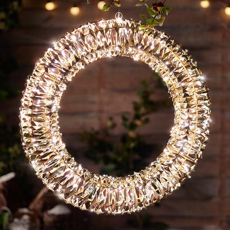 Smart Garden GoldTwist Wreath 50cm  LV