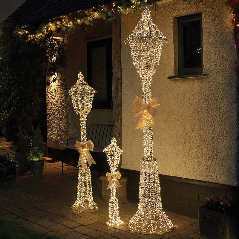 Smart Garden GoldTwist Lamp Post 210cm  LV