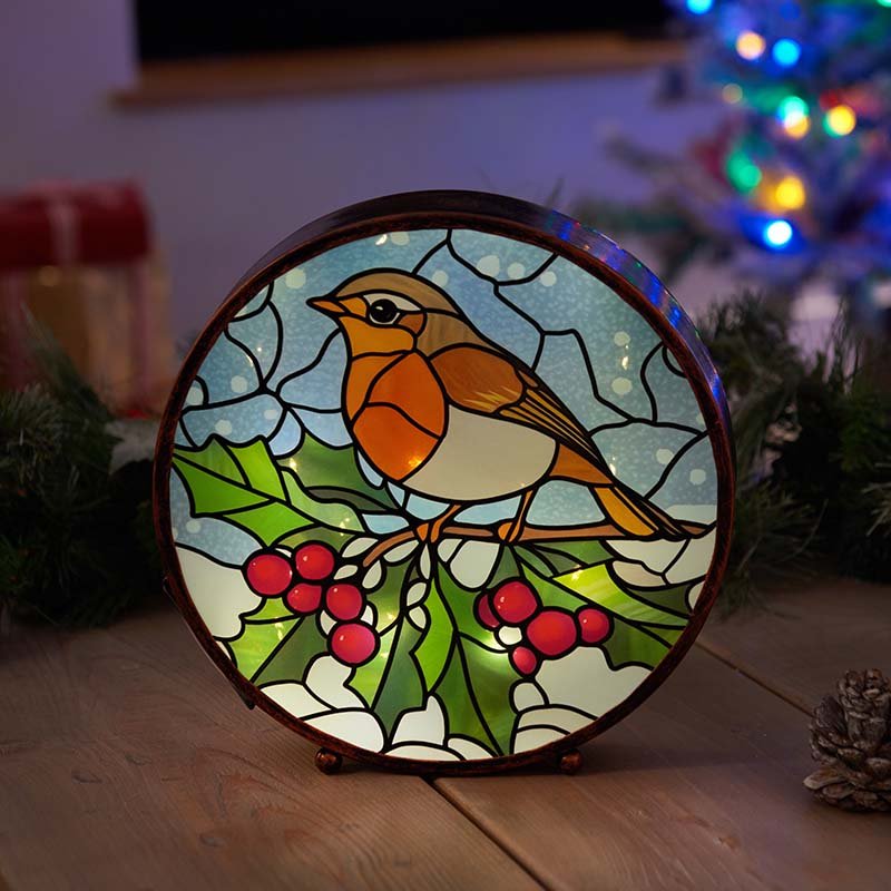 Smart Garden PanelArt - Festive Robin