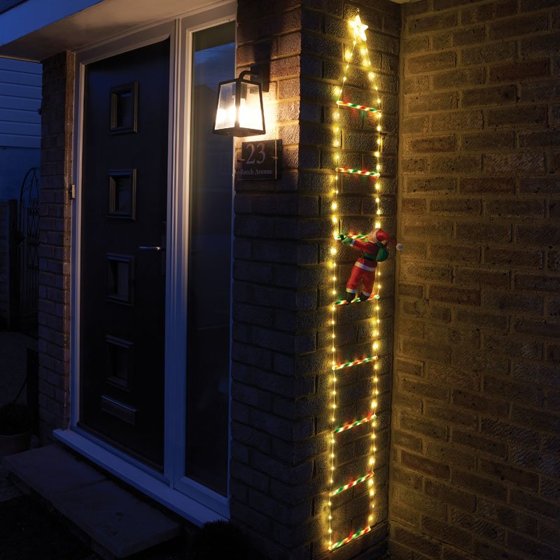 Smart Garden Santa's Ladder - Warm White  LV