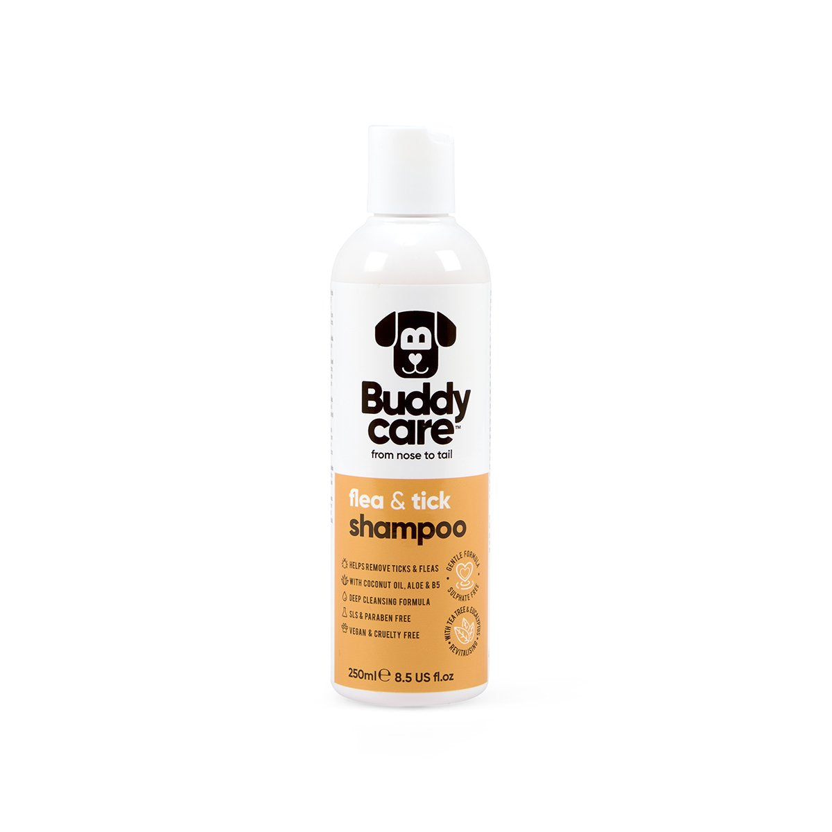 Petface Buddycare Dog Shampoo Flea & Tick 250ml