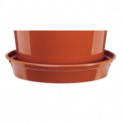 Stewart Plastics Flower Pot Saucer Terracotta 7-8"