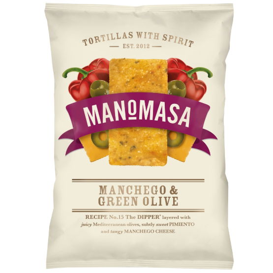 Manomasa Manchego & Green Olive 140g