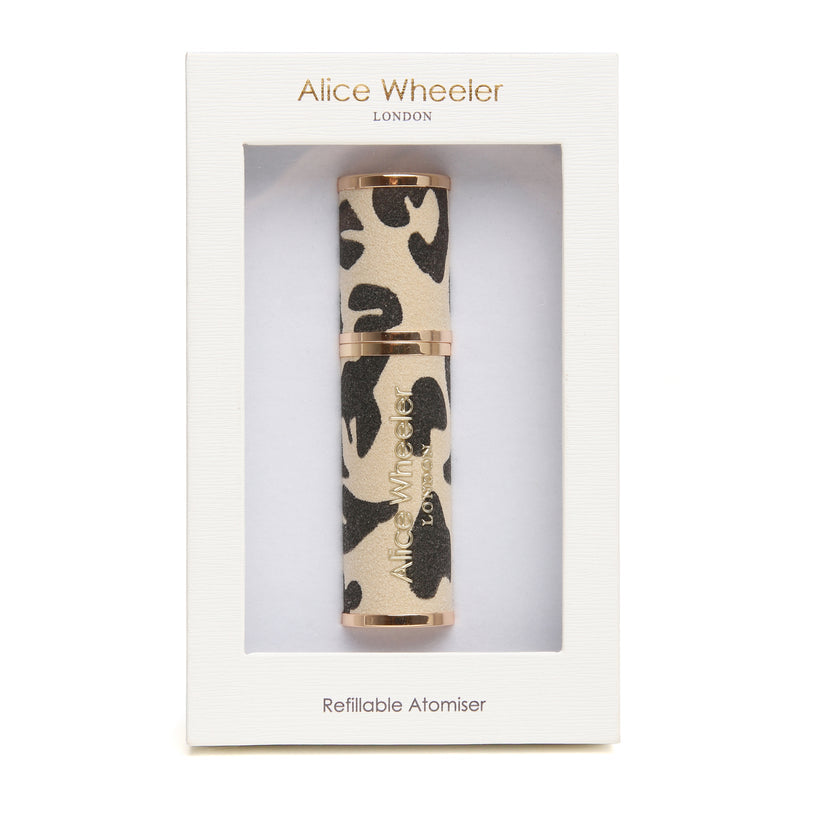 Alice Wheeler Refilable Atomiser Leopard