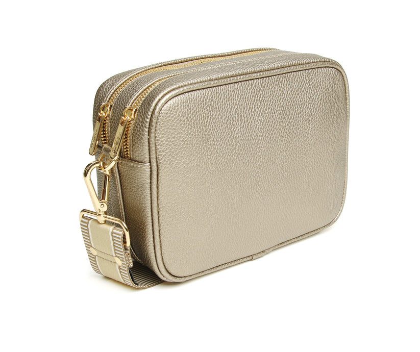Alice Wheeler Soho Cross Body Bag Bronze