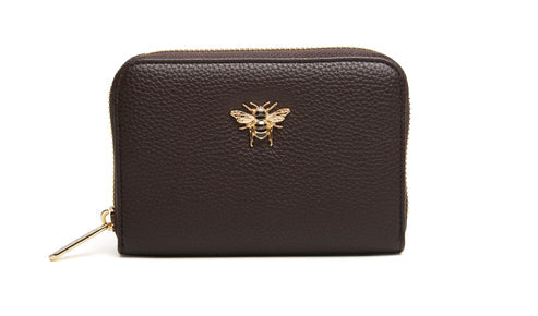 Alice Wheeler London Chocolate Bromley Purse