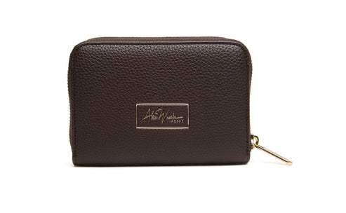 Alice Wheeler London Chocolate Bromley Purse