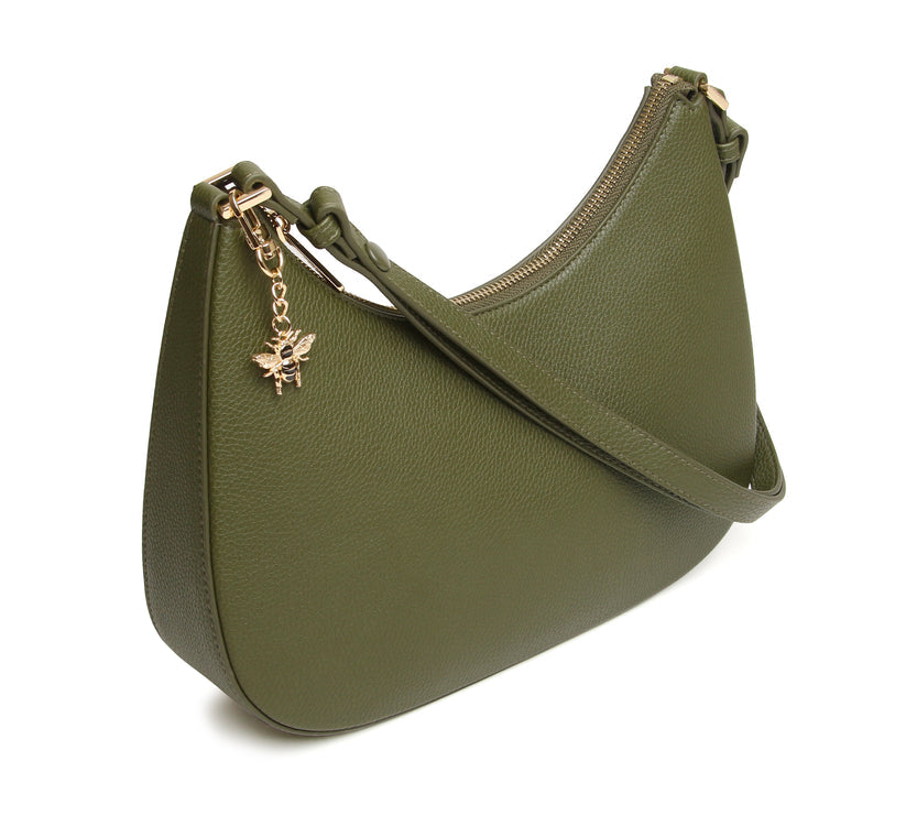 Alice Wheeler Ascot Cross Body Bag Olive