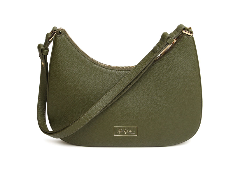 Alice Wheeler Ascot Cross Body Bag Olive