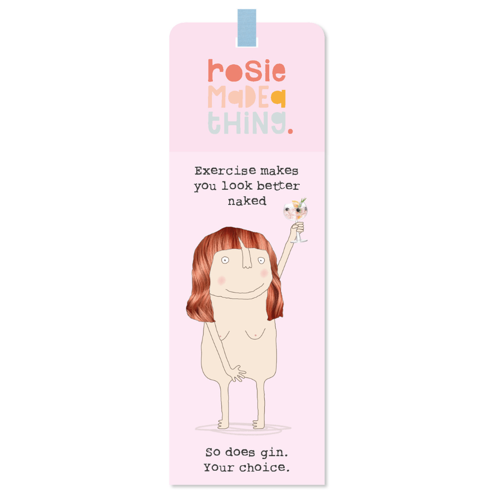 Rosie Made a Thing Naked Bookmark