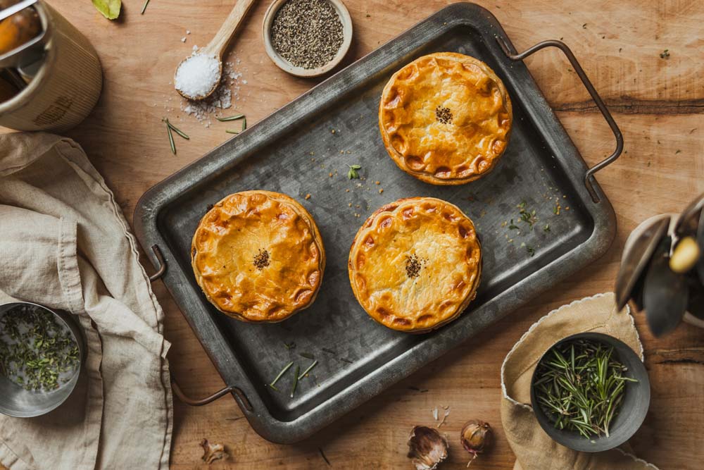 The Original Baker Frozen Classic Steak & Kidney Pie