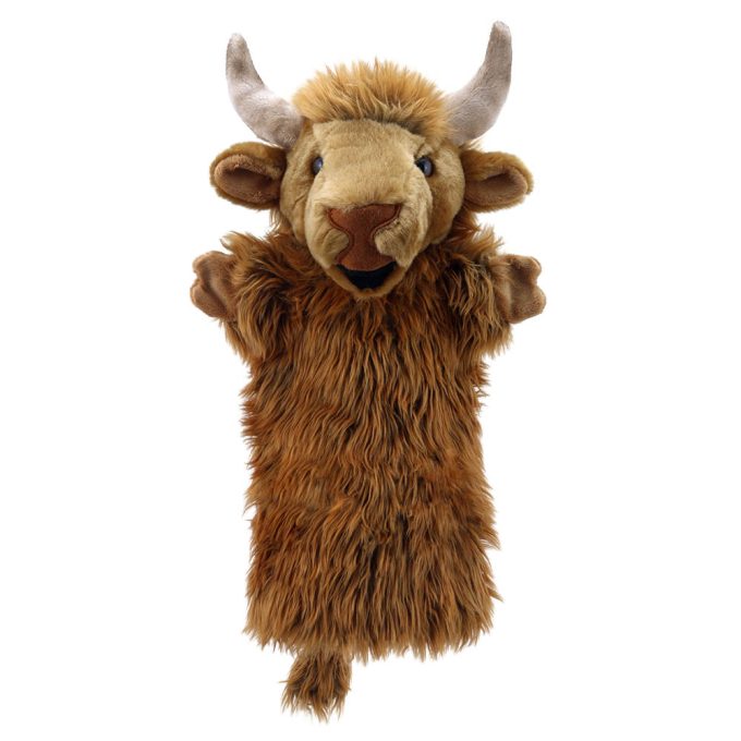 The Puppet Company Long-Sleeved Puppets - Cow (Highland)